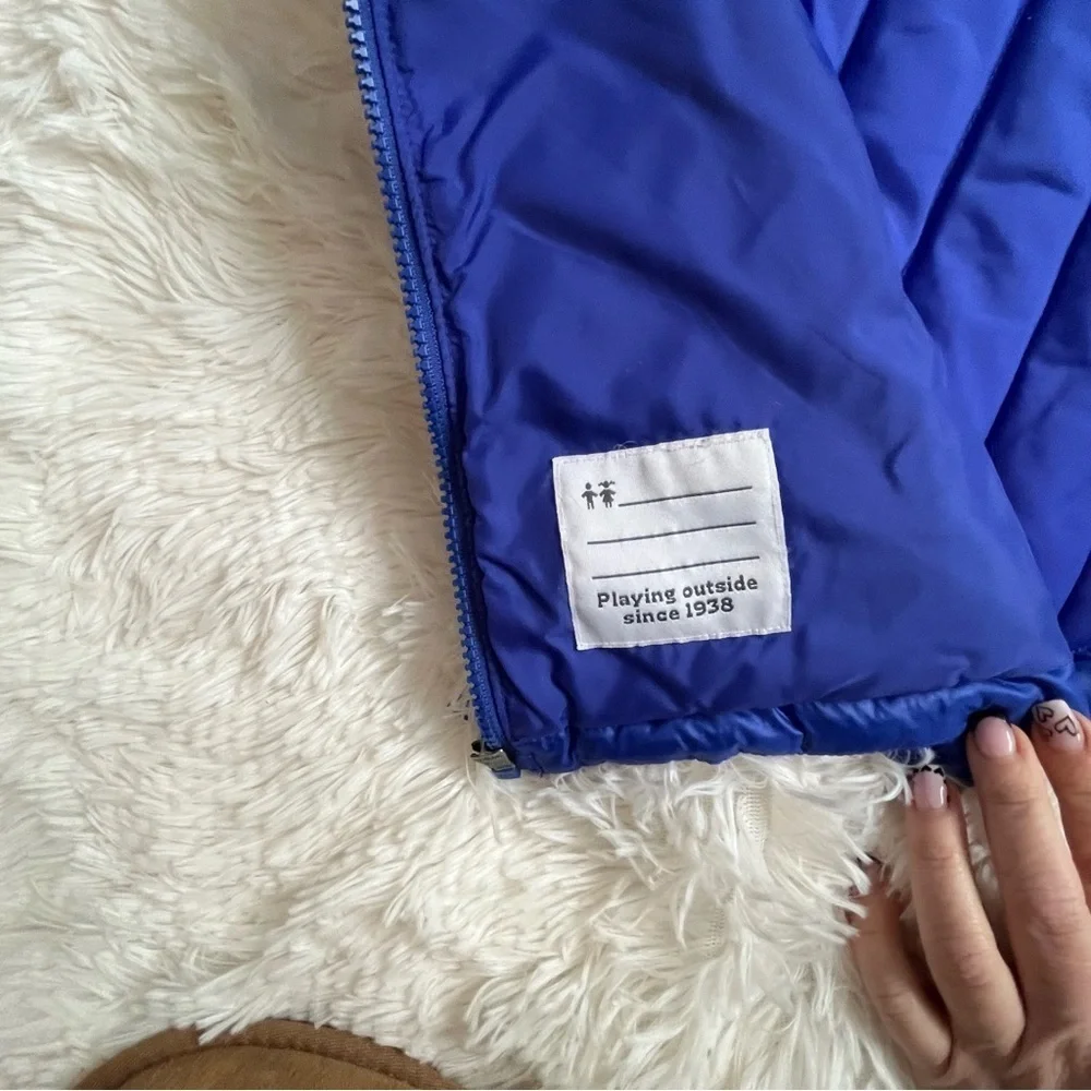 Columbia Kid’s Puffer Vest Purple Blue Size Medium 10-12 Unisex